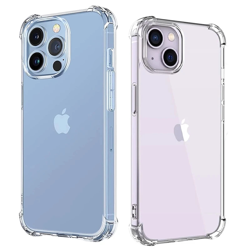 Tech Accessories Iphone - 耐衝撃クリア電話ケース iphone 15 14 11 13