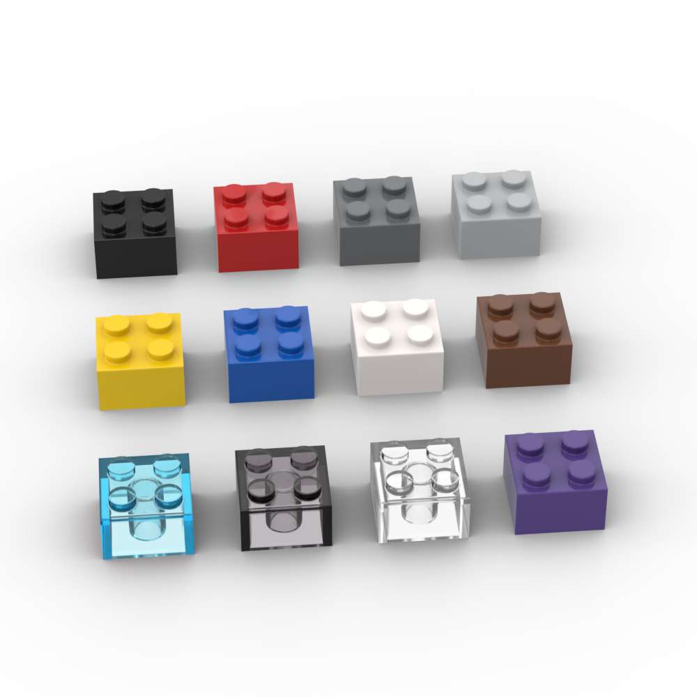 Tech Accessories Gifts - MOC 10 個 3003 2x2 ビルディングブロックハイテクハウス城レンガ教育粒子パズルアイデアおもちゃ子供の誕生日子供ギフト
