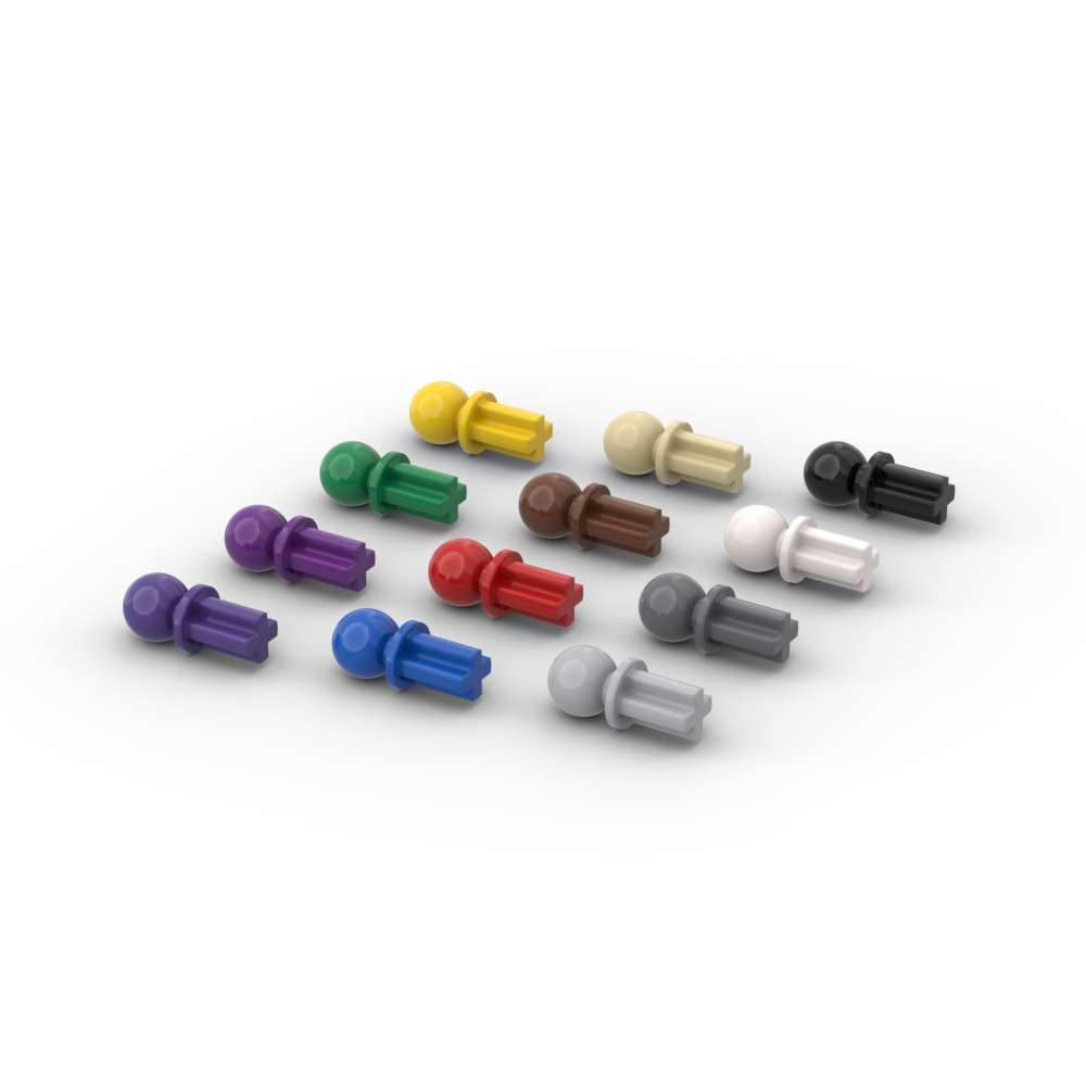 Tech Accessories Gifts - Moc-12al 1lビルディングブロックキット、牽引ボール、ハイテクレンガ、粒子教育アセンブリおもちゃ、子供の誕生日プレゼント、10個、2736
