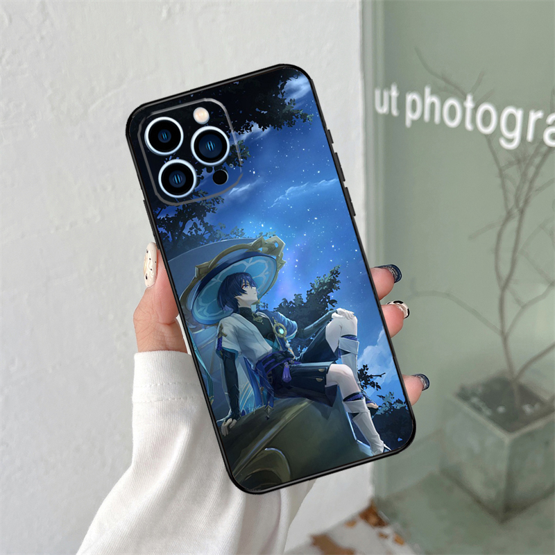 GENSHIN-ワンダラーフォンケース,iPhone 16, - Tech Accessories Iphone のレビューと価格