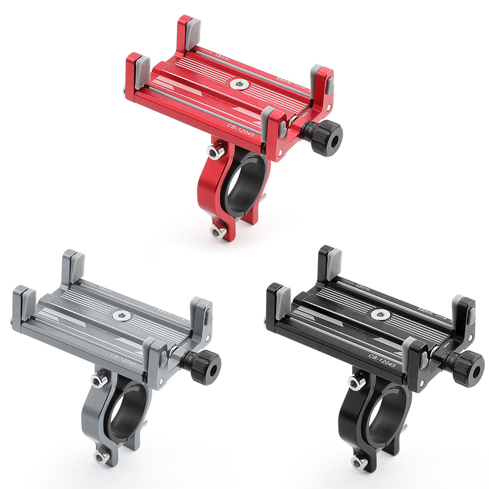 自転車電話ホルダー信頼性の高い MTB 電話マウントスタンド - Phone Stand Aluminum のレビューと価格