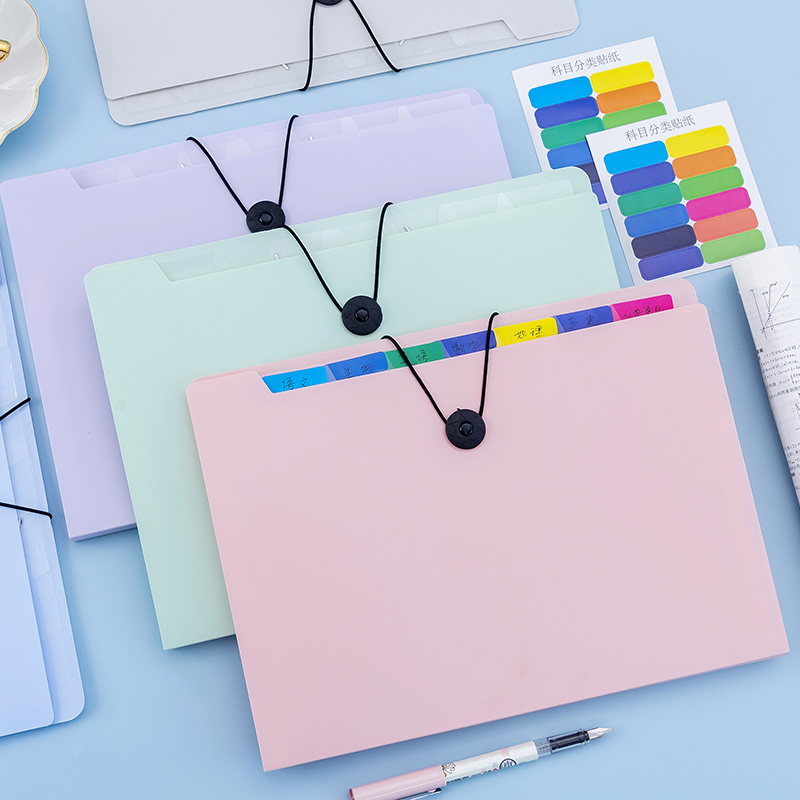 1. 可愛らしい透明のアコーディオン式収納バッグ付きの学生用 - Tech Accessories Organizer のレビューと価格