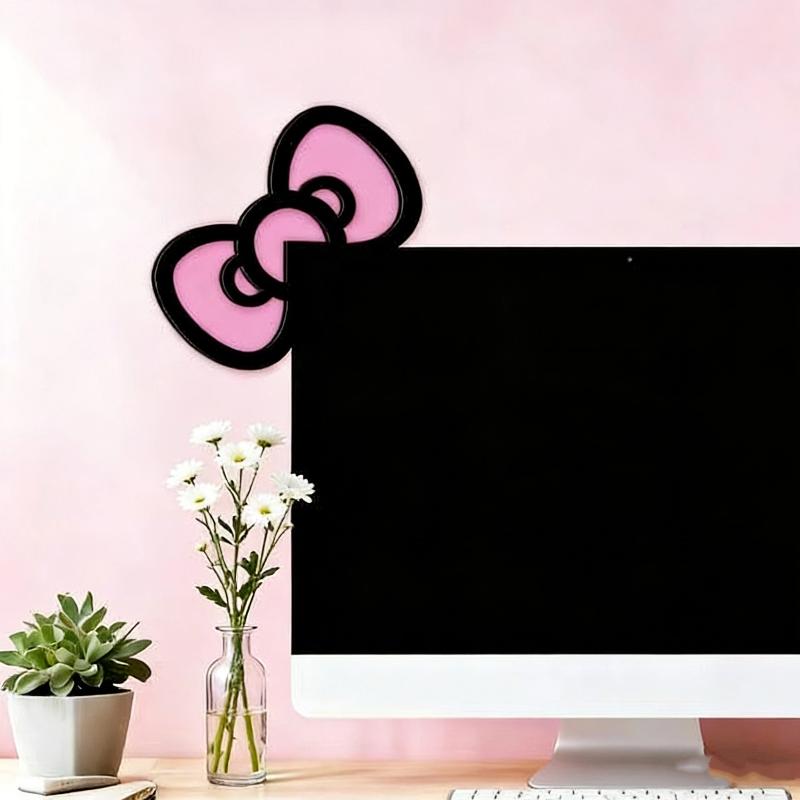 新しい 1/2 個木製ちょう結び PC アクセサリーかわいい - Tech Accessories For Desk のレビューと価格