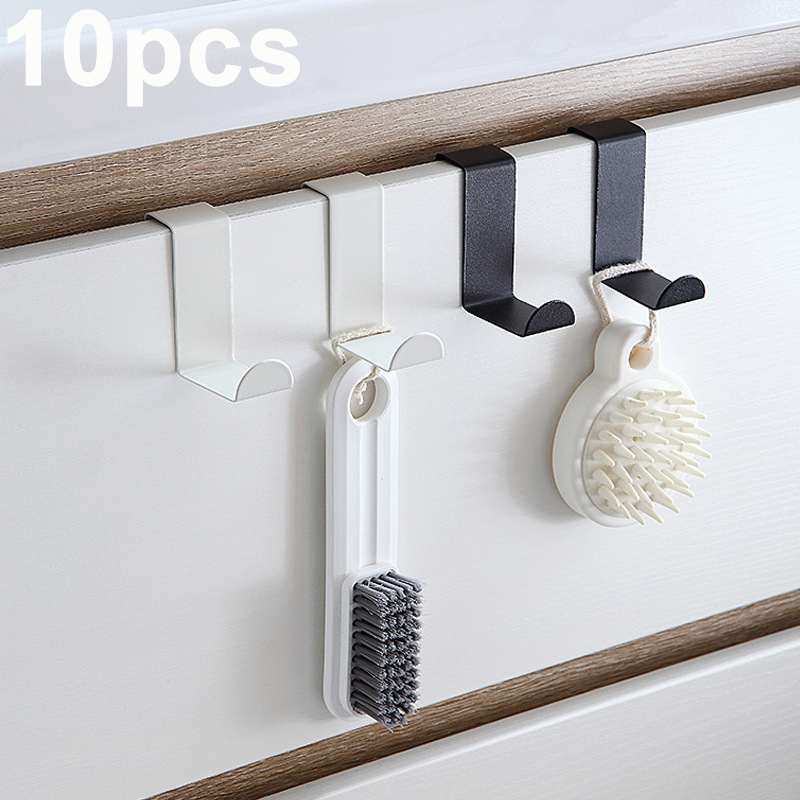 Z 字型浴室キャビネットドアフックステンレス鋼ドアリアハンガ - Tech Accessories Organizer のレビューと価格