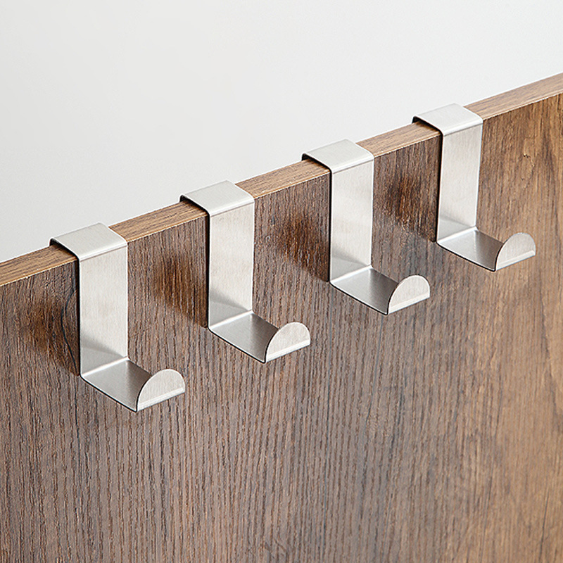 Z 字型浴室キャビネットドアフックステンレス鋼ドアリアハンガ - Tech Accessories Organizer のレビューと価格
