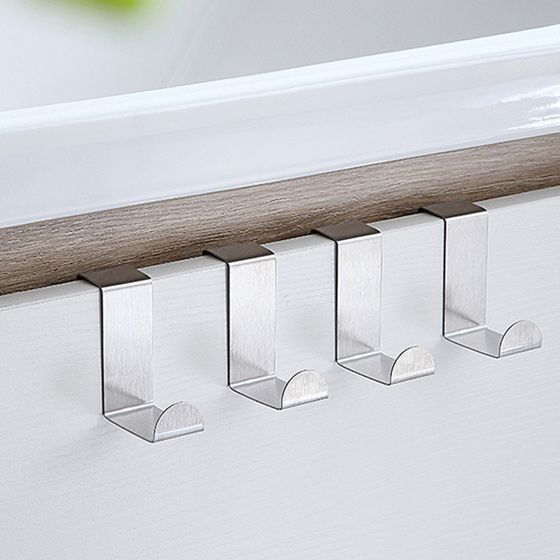 Z 字型浴室キャビネットドアフックステンレス鋼ドアリアハンガ - Tech Accessories Organizer のレビューと価格