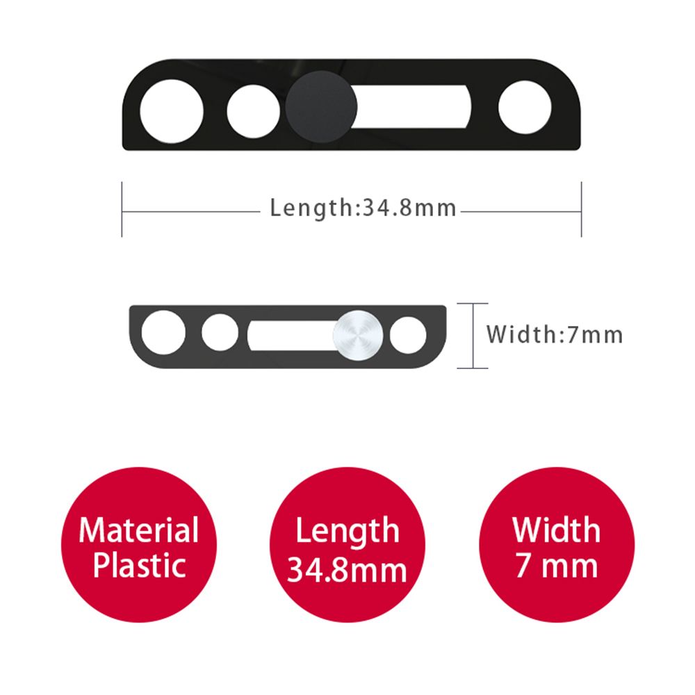 IPhone用アンチスパイレンズステッカー,フロントカメラス - Tech Accessories Iphone のレビューと価格