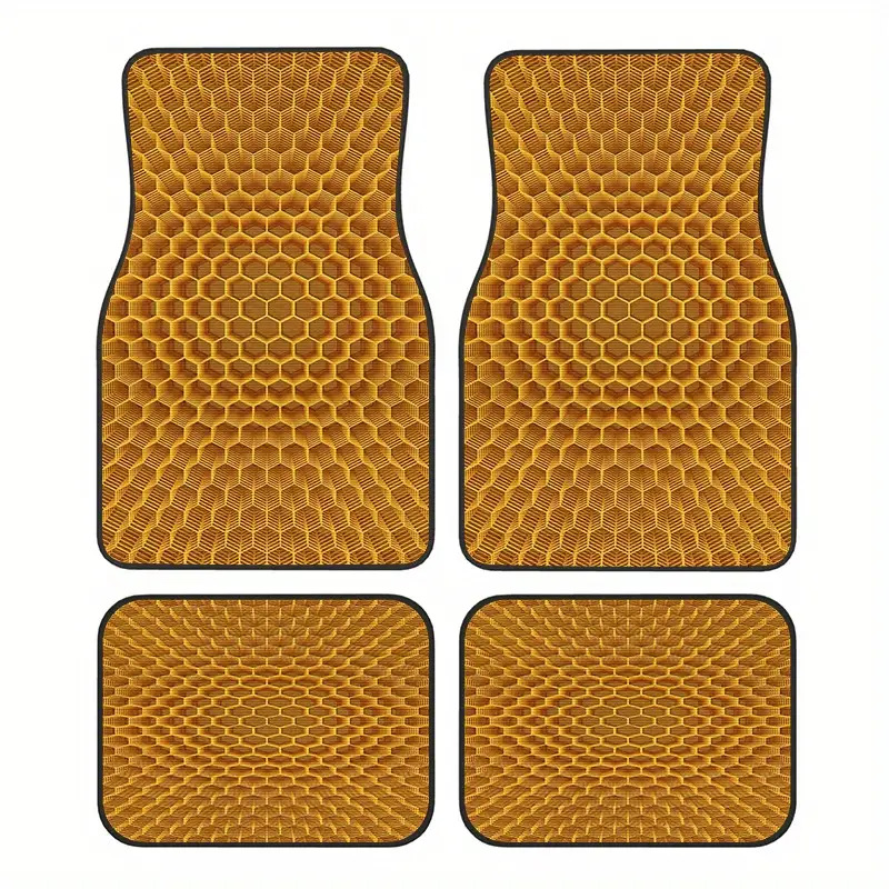 4 個のミニマリストテック六角形ハニカムテクスチャプリントク - Tech Accessories Luxury のレビューと価格