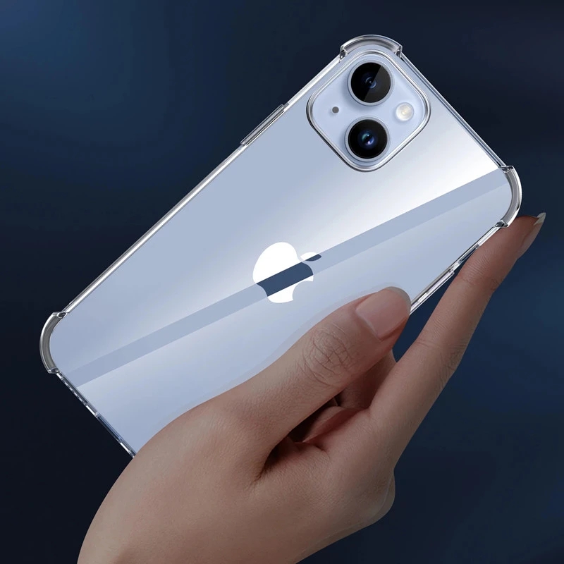 耐衝撃クリア電話ケース iphone 15 14 11 13 - Tech Accessories Iphone のレビューと価格