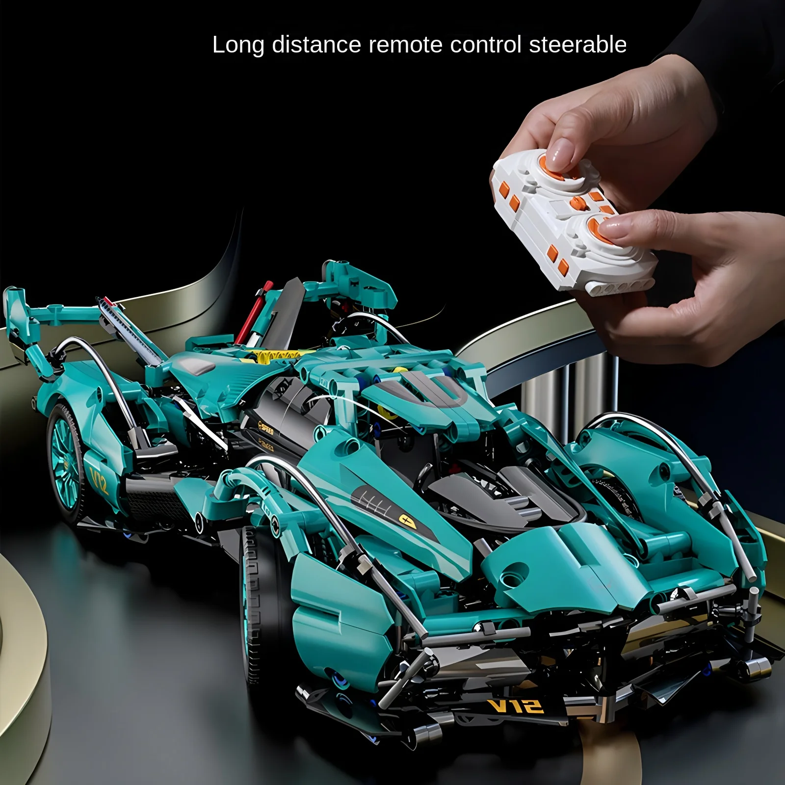 ブルー V12 ブロックロードスター RC テックレーシング - Tech Accessories Gifts のレビューと価格