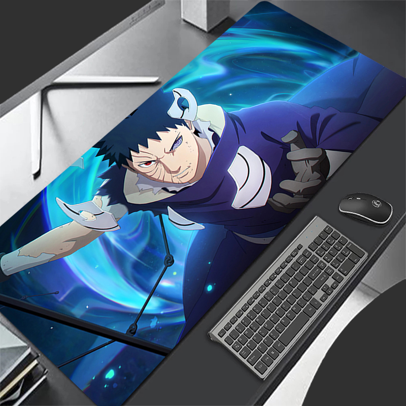 マウスパッドアニメカーペ大型ナルトうちはオビトPCゲーマーコ - Tech Accessories For Desk のレビューと価格
