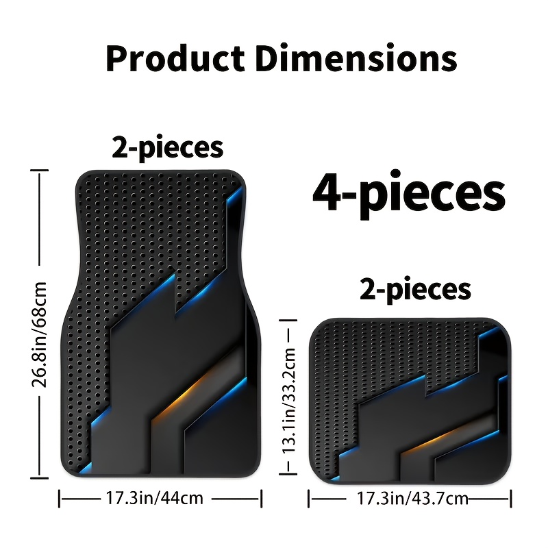 4 個セット - 2D プリント - クリエイティブパターン - Tech Accessories Luxury のレビューと価格
