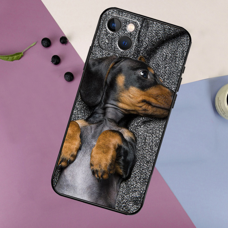 Dachshund-Teckel Dackelドッグケース, - Tech Accessories Iphone のレビューと価格