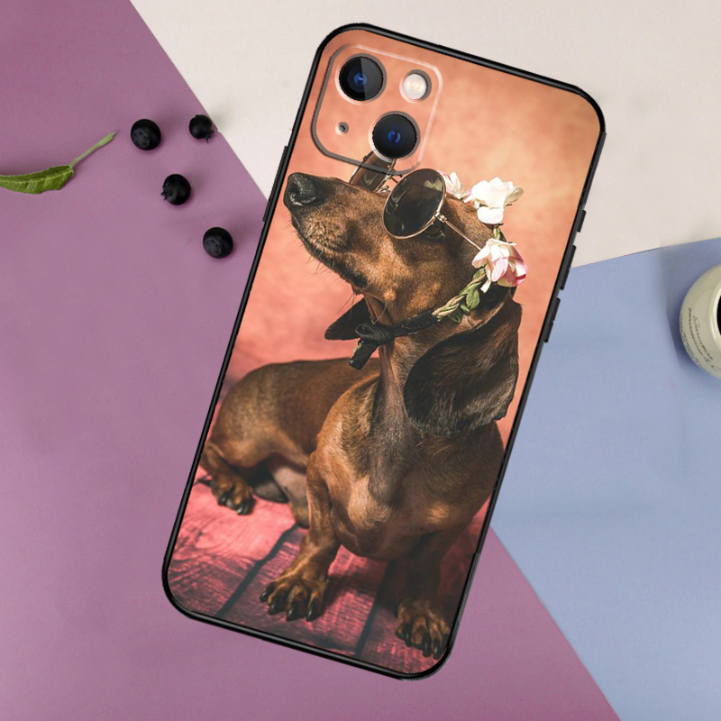 Dachshund-Teckel Dackelドッグケース, - Tech Accessories Iphone のレビューと価格