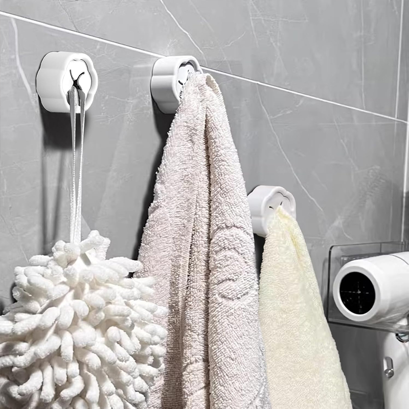 6個入り 粘着式タオルホルダー ノードリル壁掛けフック キッ - Tech Accessories Organizer のレビューと価格