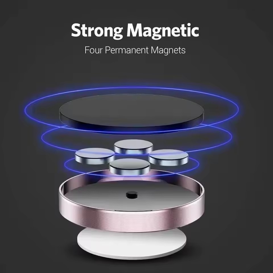 磁石式の車載用スマートフォンホルダー。ダッシュボードや壁に取 - Phone Stand Aluminum のレビューと価格