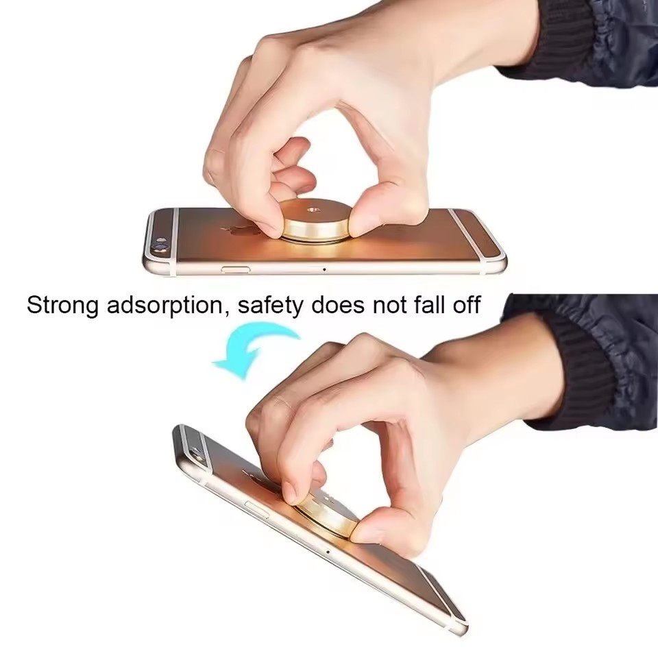 磁石式の車載用スマートフォンホルダー。ダッシュボードや壁に取 - Phone Stand Aluminum のレビューと価格