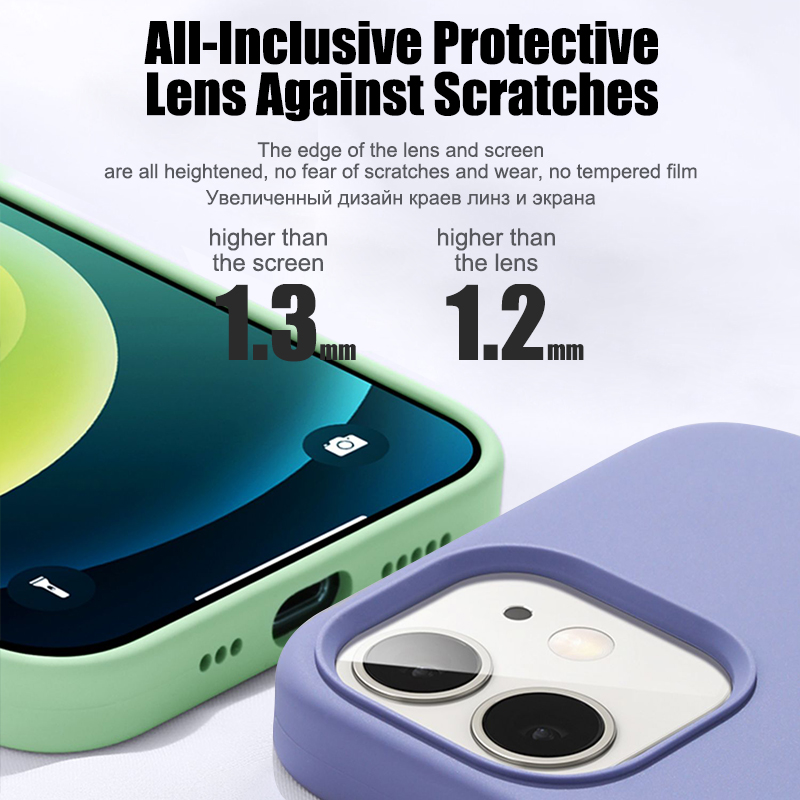 Apple用液体シリコンケース,iPhone 11 13 1 - Tech Accessories Iphone のレビューと価格